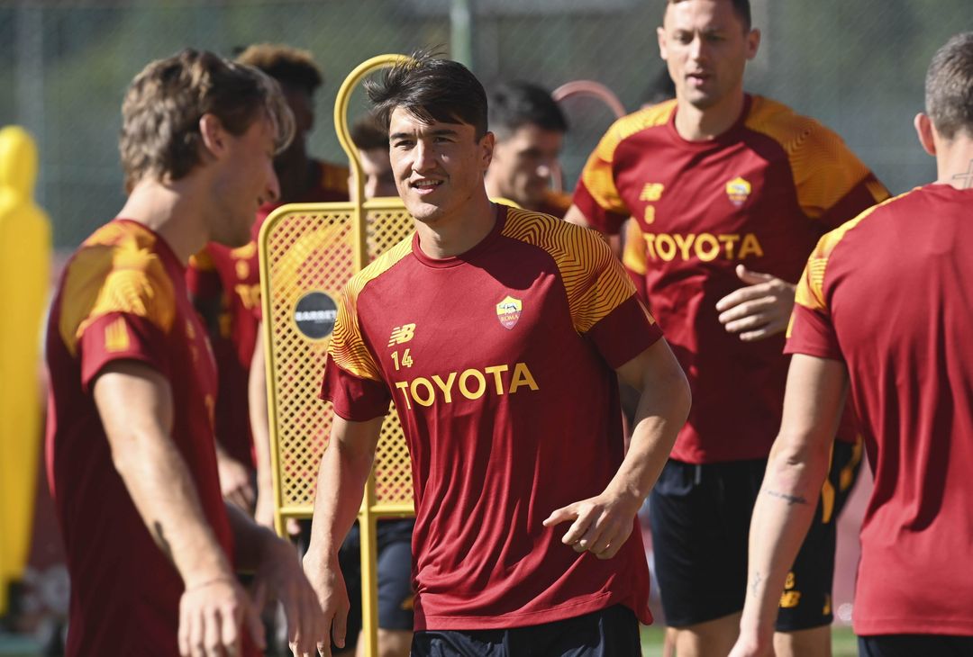 Trigoria, l’allenamento prima della partenza per Genova – FOTO GALLERY - immagine 12