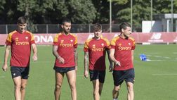 Trigoria, Roma in campo per preparare la sfida contro il Betis – FOTO GALLERY