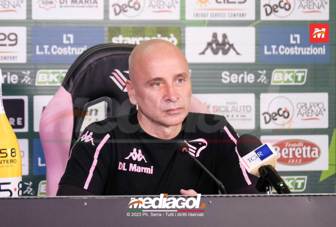 FOTO PALERMO, verso il Südtirol: Eugenio Corini in conferenza stampa (GALLERY) - immagine 11