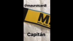 VIDEO / Wanda Nara mostra orgogliosa la fascia da capitano di Icardi: ci sono…