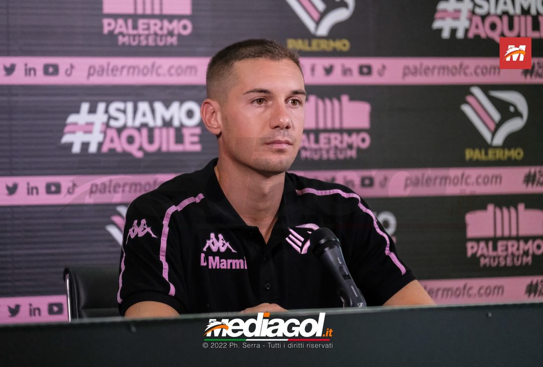 FOTO RITIRO PALERMO, La conferenza stampa di Ivan Marconi (Gallery) - immagine 7