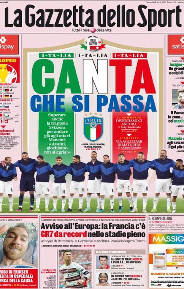 BUONGIORNO CITTACELESTE &#8211; LE PRIME PAGINE DEI PRINCIPALI QUOTIDIANI SPORTIVI &#8211; GUARDA 