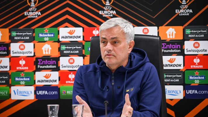 Roma-Feyenoord, domani alle 13.30 la conferenza stampa di Mourinho e Cristante - immagine 1