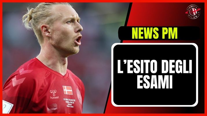 infortunio Simon Kjaer AC Milan Danimarca Infortunio