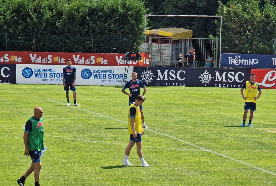 FOTO Gli azzurri agli ordini di Spalletti durante l’allenamento mattutino - immagine 2