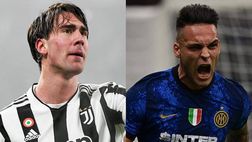 Juventus-Inter, il confronto tra Vlahovic e Lautaro Martínez | VIDEO