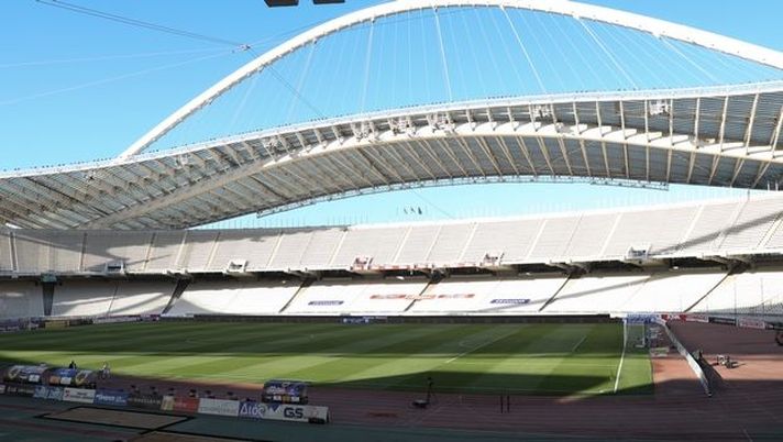 La finale-derby ateniese fra Olympiacos e AEK in coppa di Grecia non si potrà giocare allo stadio Georgios Kamaras di Rizoupoli, un quartiere di Aeten. Più probabile si giochi allo stadio OAKA a fine agosto La finale-derby ateniese fra Olympiacos e AEK in coppa di Grecia non si potrà giocare allo stadio Georgios Kamaras di Rizoupoli, un quartiere di Aeten. Più probabile si giochi allo stadio OAKA a fine agosto