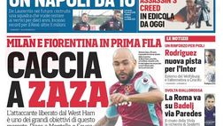 EDICOLA CDS – Rodriguez, nuova pista per l’Inter. E’ l’alternativa a Criscito
