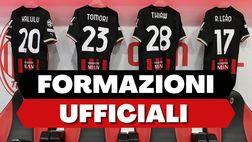 Milan-Tottenham, le formazioni ufficiali: Pioli cambia in ogni reparto