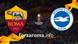 Europa League, agli ottavi di finale la Roma giocherà contro il Brighton
