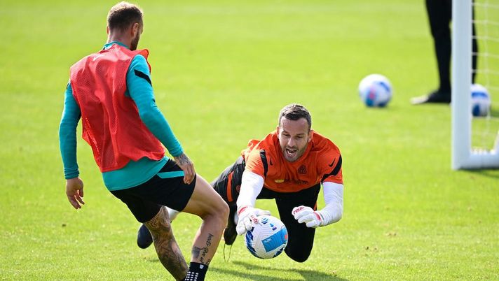 Getty Images Handanovic, in spogliatoio peso mai in discussione: Samir ha fiducia totale dell’Inter - immagine 1