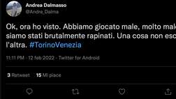 Torino-Venezia 1-2, le reazioni social: “Ma l’arbitro stasera non chiede scusa?”