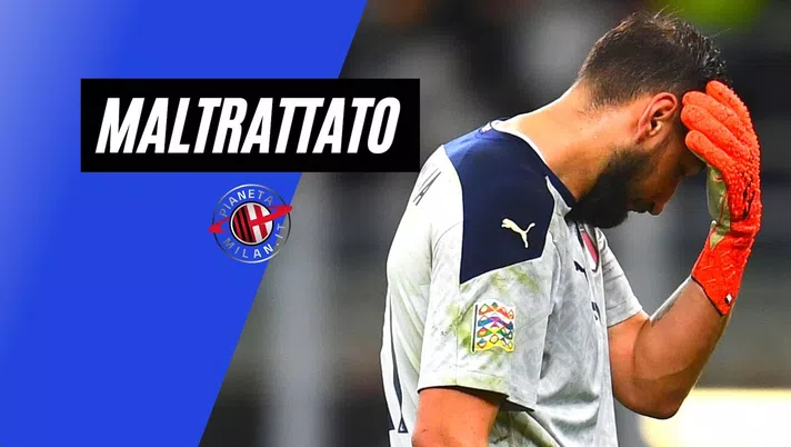 Gianluigi Donnarumma Italia-Spagna 1-2 Nations League