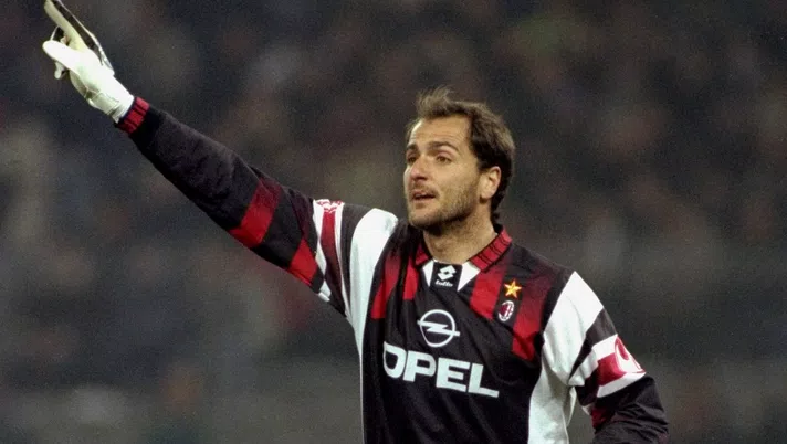 Sebastiano Rossi, portiere del Milan dal 1990 al 2002 (credits: GETTY Images)