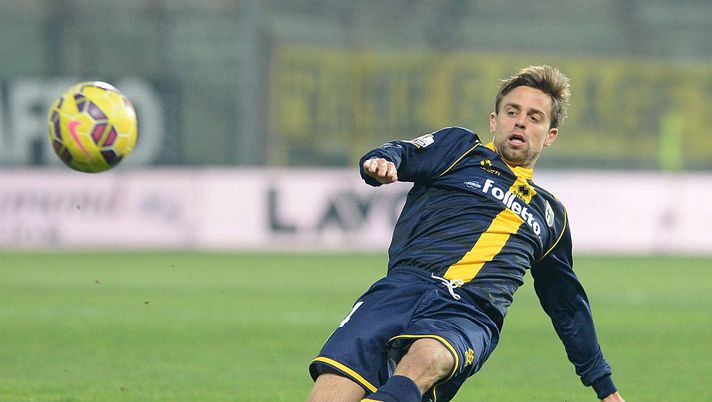 PARMA, ITALY - JANUARY 14:  Daniele Galloppa of Parma FC in action  during the TIM Cup match between Parma FC and Cagliari Calcio at Stadio Ennio Tardini on January 14, 2015 in Parma, Italy.  (Photo by Dino Panato/Getty Images) 