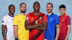 Euro 2020, la top 11 per l’UEFA: 5 gli italiani presenti, c’è anche Lukaku