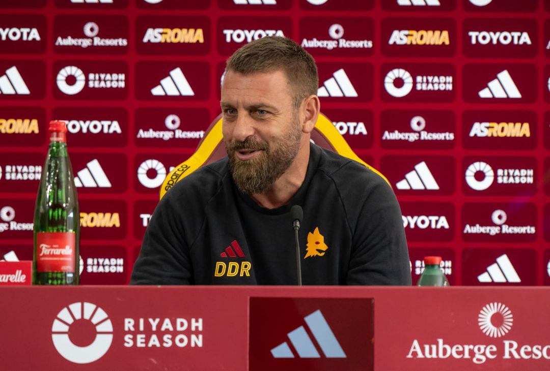 Roma-Lazio, la conferenza stampa di De Rossi – FOTO GALLERY - immagine 6