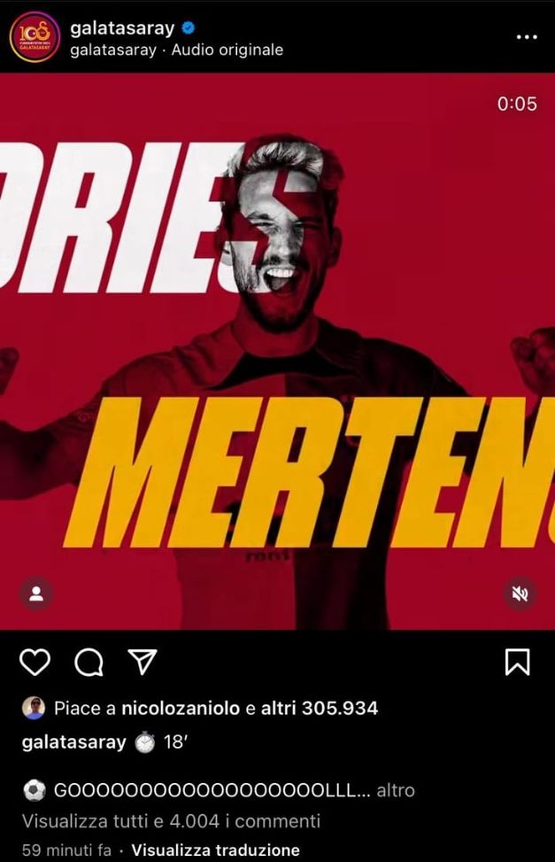 Zaniolo verso il Galatasaray: su Instagram spunta il “like” al club turco- immagine 2