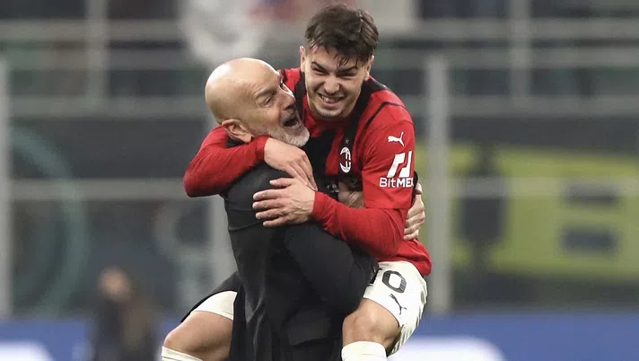 Pioli Brahim Díaz AC Milan derby Inter-Milan 1-2 Serie A 2021-2022