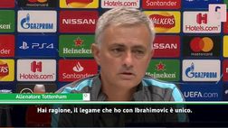 VIDEO / Tottenham, Mourinho: “Con Ibra ho un legame unico, ma direi di no al suo acquisto”