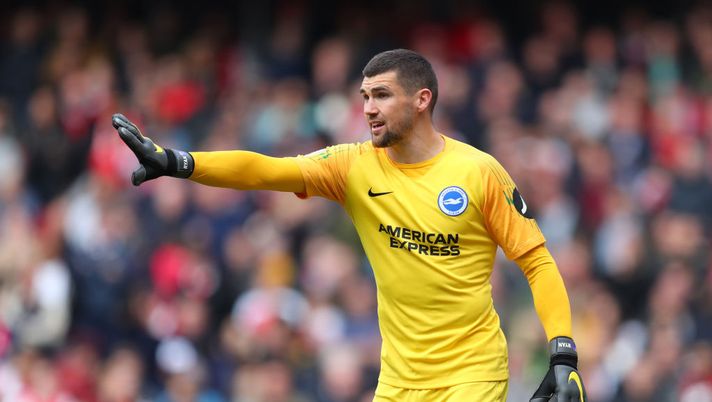 LONDON, ENGLAND - MAY 05: Mathew Ryan of Brighton & Hove Albion during the Premier League match between Arsenal FC and Brighton & Hove Albion at Emirates Stadium on May 05, 2019 in London, United Kingdom. (Photo by Catherine Ivill/Getty Images) LONDON, ENGLAND - MAY 05: Mathew Ryan of Brighton & Hove Albion during the Premier League match between Arsenal FC and Brighton & Hove Albion at Emirates Stadium on May 05, 2019 in London, United Kingdom. (Photo by Catherine Ivill/Getty Images)