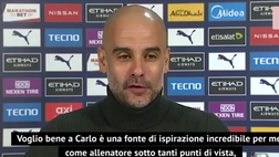 VIDEO Premier League, Guardiola risponde ad Ancelotti: “Impossibile giocare contro noi? Rispetto Carlo ma…”