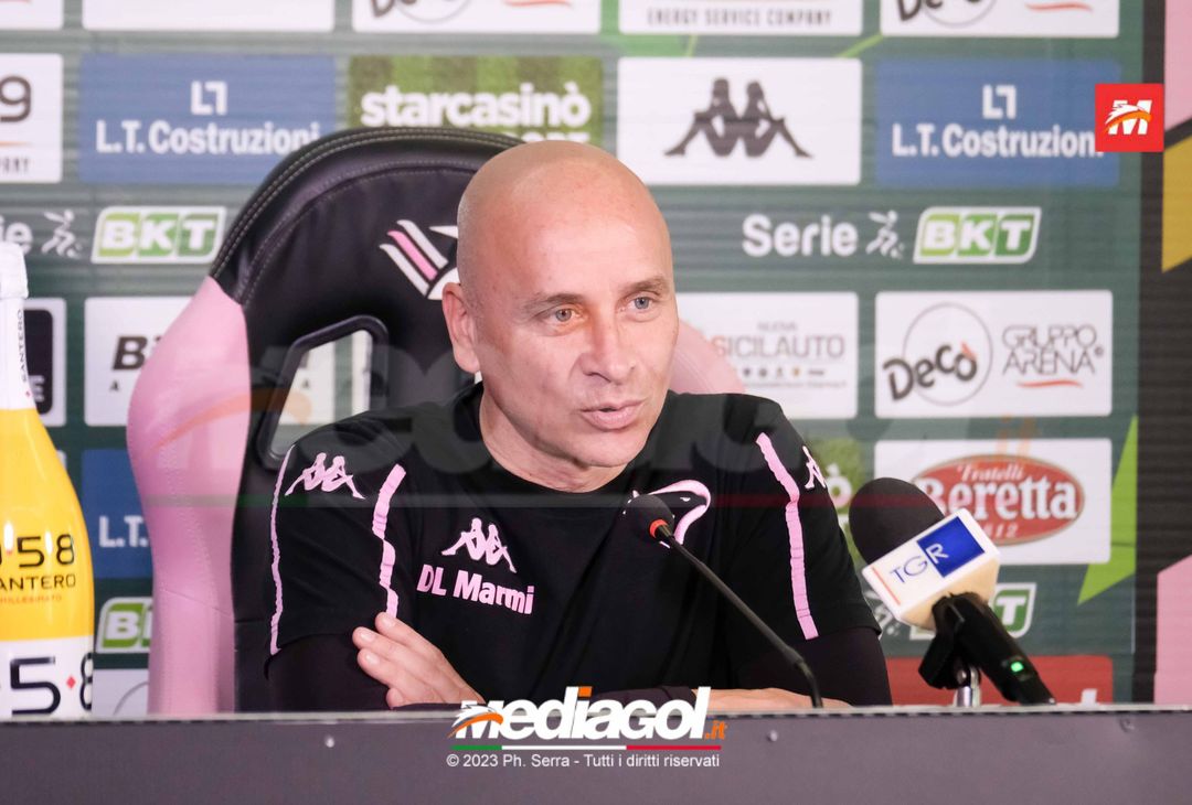 FOTO PALERMO, verso il Südtirol: Eugenio Corini in conferenza stampa (GALLERY) - immagine 13