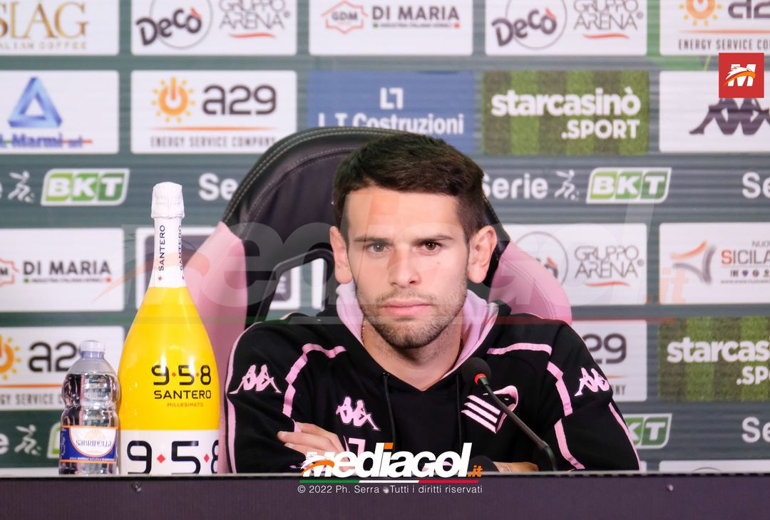 FOTO PALERMO, La conferenza stampa di presentazione di Renzo Orihuela (Gallery) - immagine 23