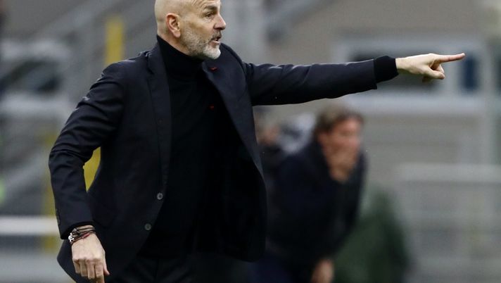 Stefano Pioli (allenatore AC Milan), qui durante Milan-Crotone 4-0 (Serie A 2020-2021) | News (Getty Images) 