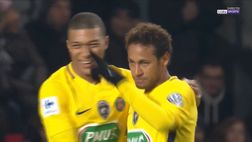 VIDEO / Psg, azione da Playstation: contropiede favoloso e gol di Neymar