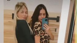 VIDEO / Le sorelle Nara fanno shopping: insieme nel camerino, lato B in vista