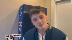 VIDEO / Sanremo 2023, Olly: “Dalla mia passione per la Samp al duetto con la Cuccarini…”