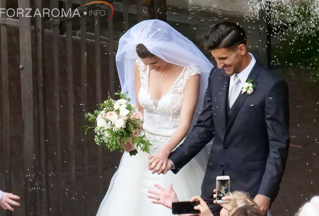  Lorenzo Pellegrini e Veronica Martinelli (Forzaroma.info) 