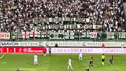 Il Padova conquista il derby: striscioni contro Ronaldo