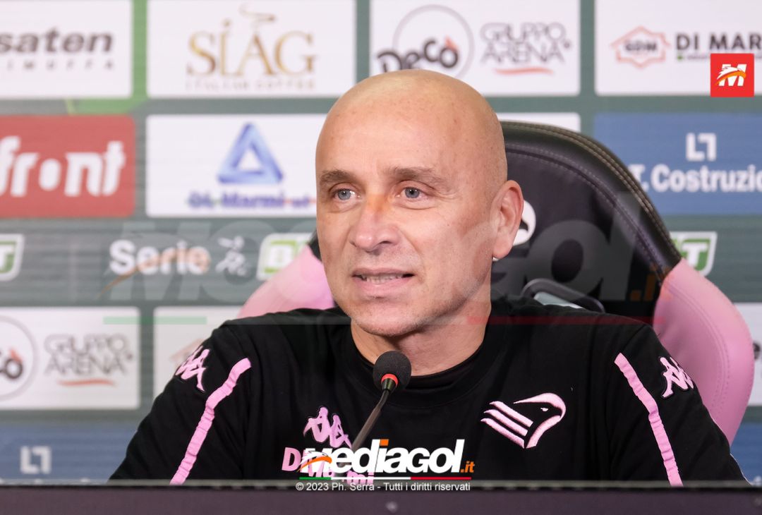 FOTO PALERMO, verso il Genoa: Eugenio Corini in conferenza stampa (GALLERY) - immagine 24
