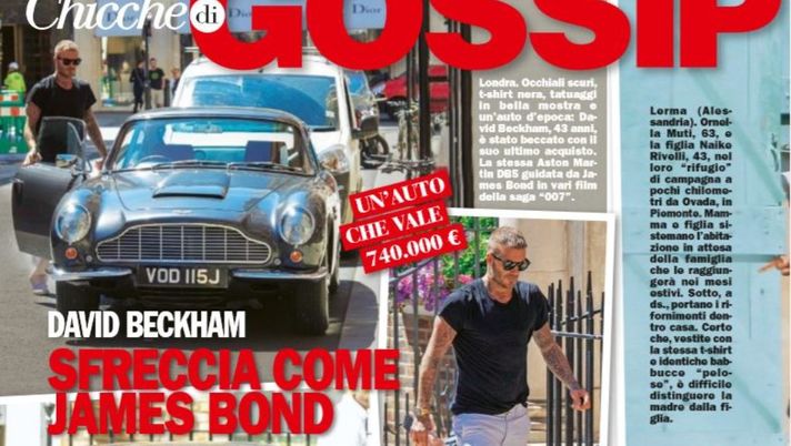 FOTO TRATTA DAL GIORNALE CHI 