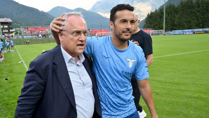 Claudio Lotito e Pedro