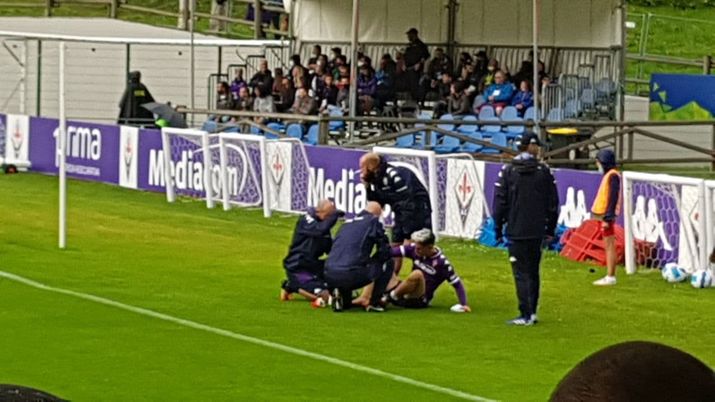 FOTO VN – Infortunio per Callejon: lo spagnolo costretto a chiedere il cambio 