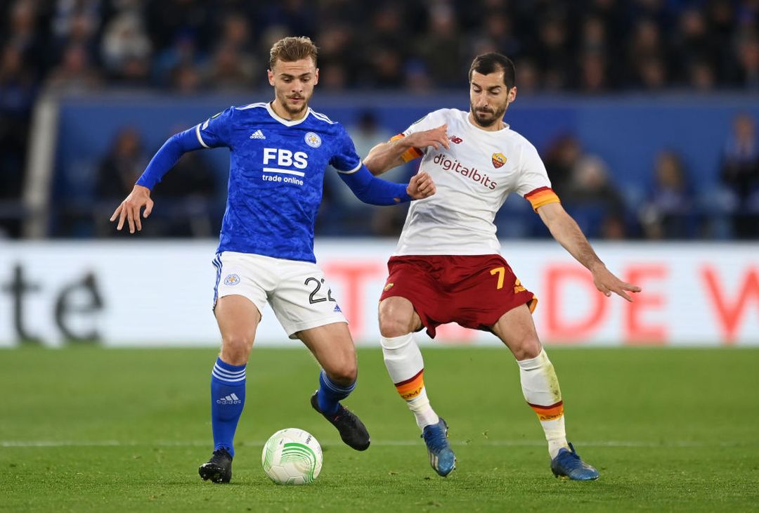 Leicester-Roma 1-1 – FOTO GALLERY - immagine 41