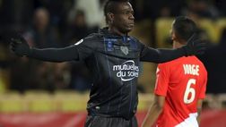 Monaco-Nizza 2-2, la doppietta di un Mario Balotelli da record