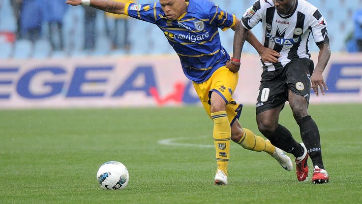 Kwadwo Asamoah con la maglia dell'Udinese Kwadwo Asamoah con la maglia dell'Udinese