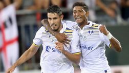 Serie A, è 1-1 tra Cagliari e Verona. Debutto in campionato per Salcedo, rientra Nainggolan