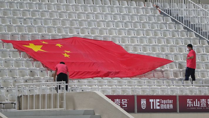 Cina bandiera AC Milan Cina bandiera AC Milan