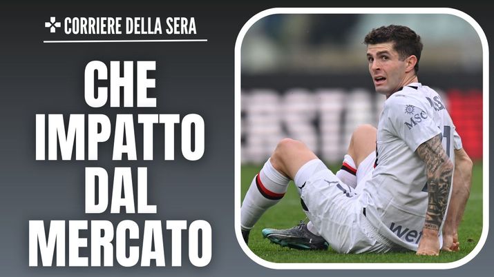 esultanza gol Christian Pulisic AC Milan Verona-Milan 1-3 Serie A 2023-2024