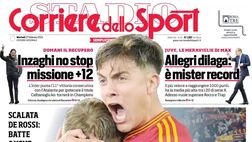 PRIMA PAGINA CORRIERE DELLO SPORT OGGI: “Napoli, la corsa non finisce qui”