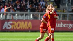 Femminile, Roma-Sassuolo 3-0: doppietta per Giugliano e gol di Giacinti