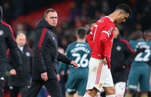 Rangnick: “Danneggiati dal VAR, out dalla lotta Champions. Rigore? Ronaldo non si è sentito di calciarlo”