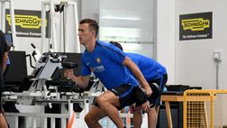 Perisic non ha svolto la rifinitura, si è allenato in palestra. Ci sarà per Inter-Torino