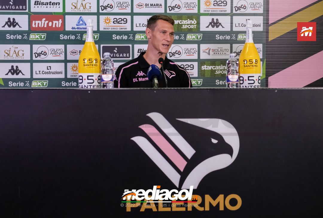 FOTO PALERMO, Leo Stulac presentato in conferenza stampa (Gallery) - immagine 15