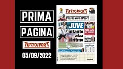 Prima pagina Tuttosport: “Juve, intanto alza il ritmo”